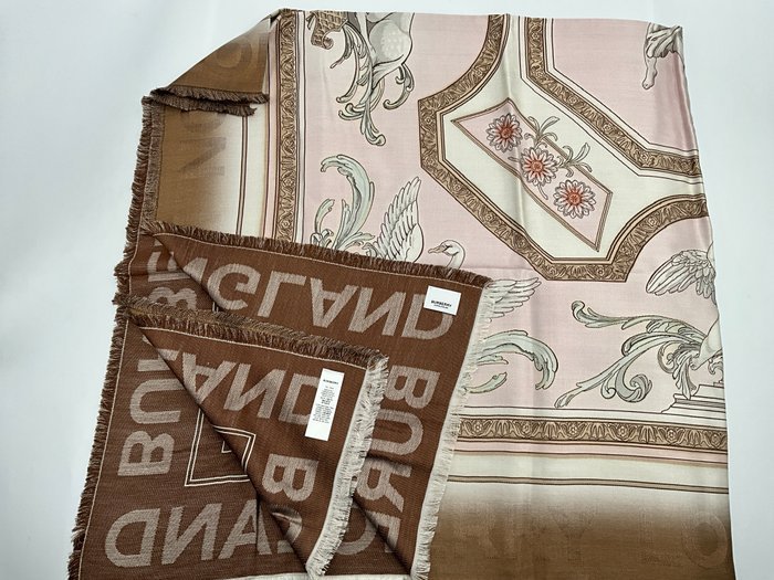 Burberry - ENGLAND /LONDON,XXL Réversible SOIE - Stole (Shawl) - Image 2
