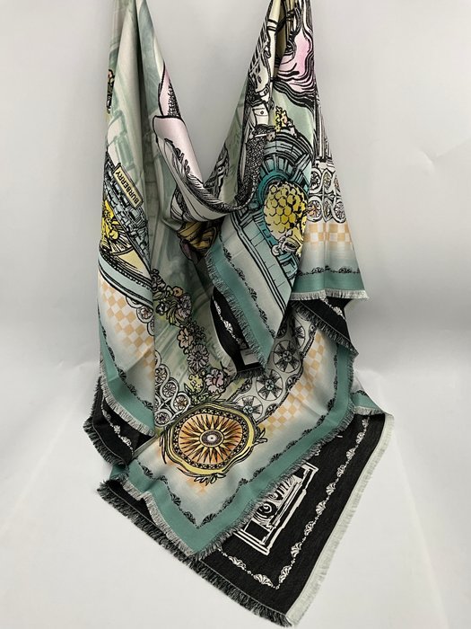 Burberry - St Paulo -ENGLAND /LONDON,XXL double face - Stole (Shawl) - Image 5