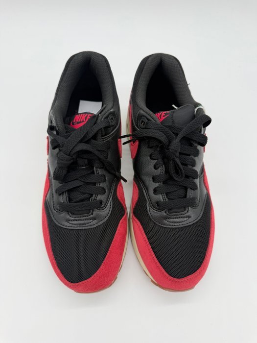 Nike - Nike Air Max 1 Red Black Sail - Sneakers - Size: EU 39 - Image 3