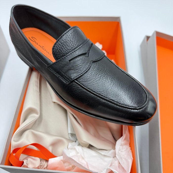 Santoni - Lace-up shoes - Size: EU 42.5 - New in box - Image 5
