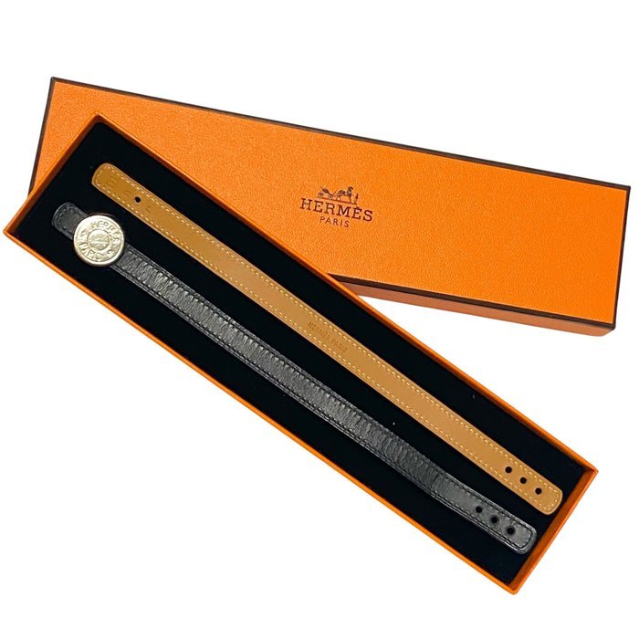 Hermès - Leather, Metal - Bracelet - Sellier Looping