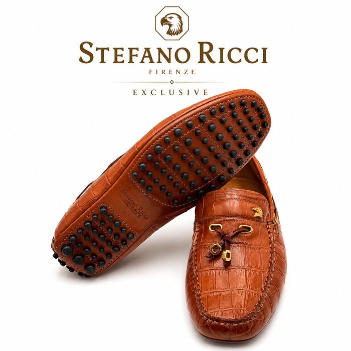 Stefano Ricci - Flat shoes - Size: EU 44 - New in box - Image 7