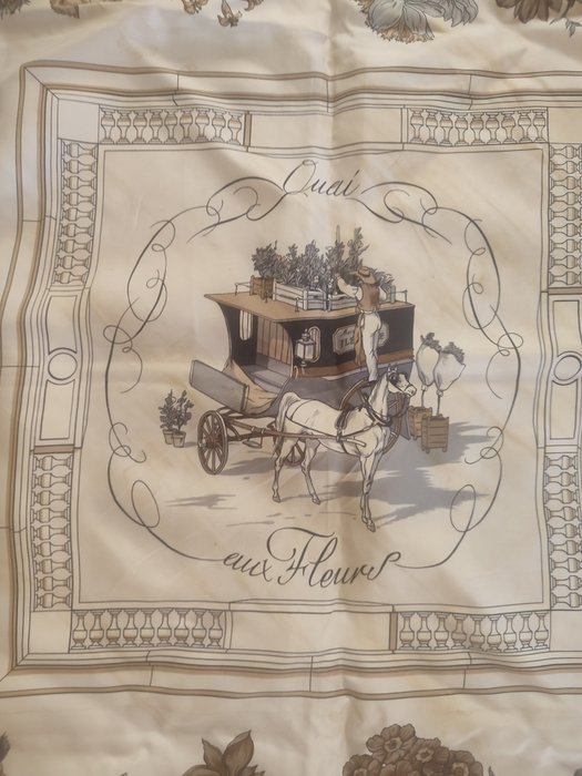 Hermès - quai aux fleurs - Foulard - Image 2