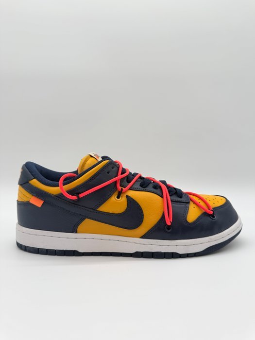 Nike - Nike Dunk Low Off-White University Gold - Sneakers - Size: EU 44.5