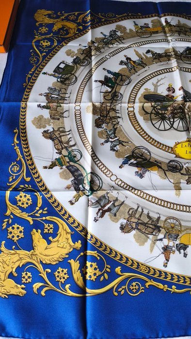 Hermès - PROMENADE DE LONGCHAMPS by Philippe Ledoux - Foulard - Image 4
