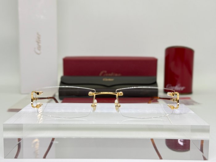 Cartier - Piccadilly Gold Planted 18k - Spectacles - Image 4