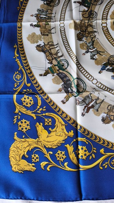 Hermès - PROMENADE DE LONGCHAMPS by Philippe Ledoux - Foulard - Image 8