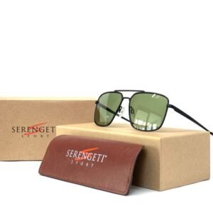Other brand - SERENGETI Sport, Aitkin, Handmade, Matte Black, Polarised 555nm, Spectral Control Photochromic *New - Sunglasses