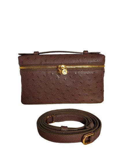 Loro Piana - L19 Extra Bag in Struzzo - Crossbody bag