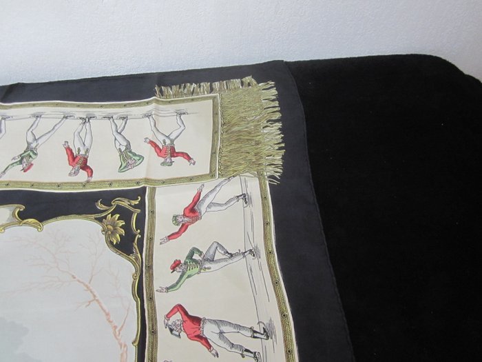 Hermès - Plaisirs du Froid DE 1948 - Foulard - Image 7