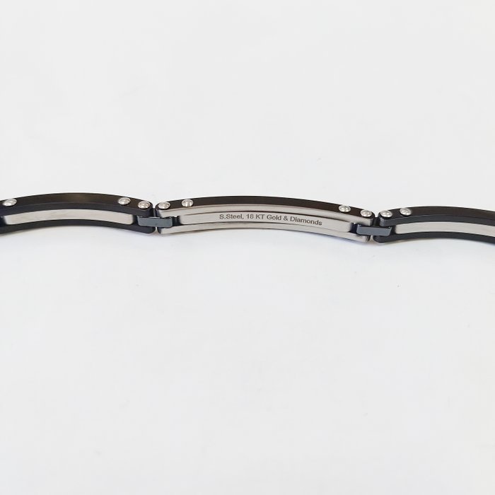Other brand - 18 kt. - Steel, Rose gold, Hightech Ceramic - Bracelet - Artisanal - Image 3