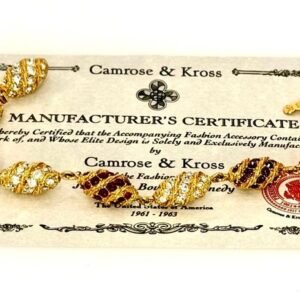 Camrose & Kross - Gold-plated - Bracelet - "TIFFANY Design"