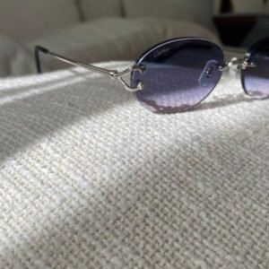 Cartier - C Decor Rimless - Sunglasses