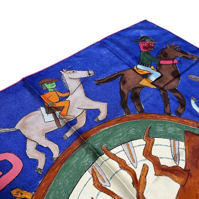 Louis Vuitton - LV×William Wilson Rare Silk Scarf - Scarf - Image 5