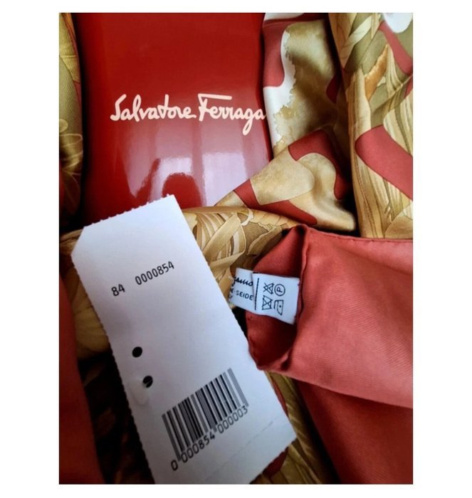 Salvatore Ferragamo - Stampa "Jungle/Puzzle" - Foulard - Image 2