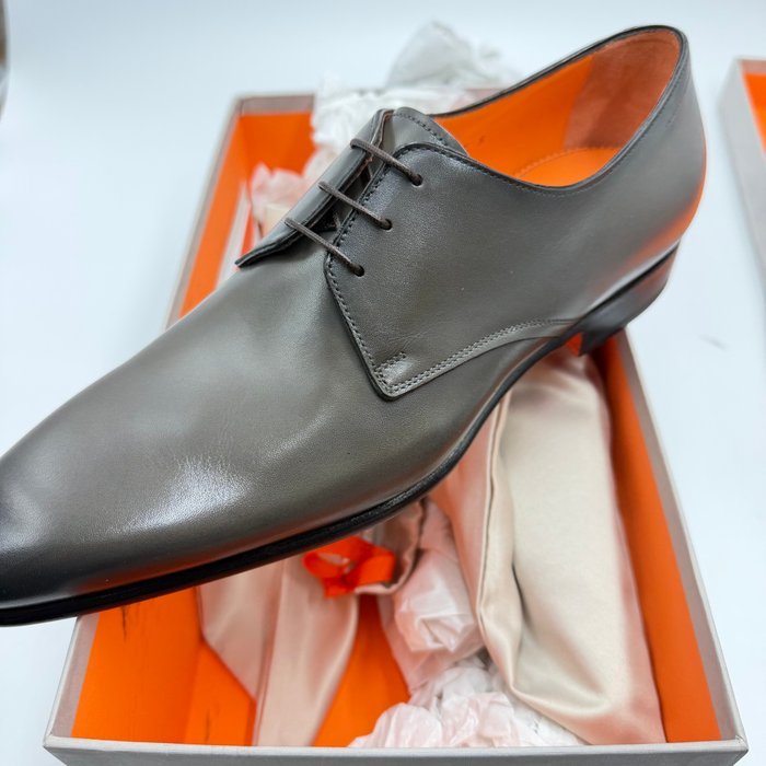 Santoni - Lace-up shoes - Size: EU 40 - New in box - Image 8