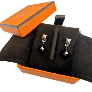 Hermès - Metal - Earrings - Medor earrings
