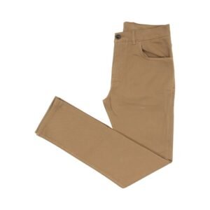 ISAIA NAPOLI - 46 IT - Dark Beige Chino 5 Pockets Trousers Pant Twill Cotton - Trousers - New with tags