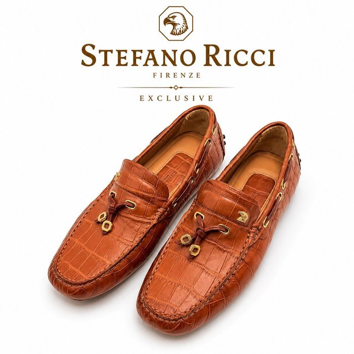 Stefano Ricci - Flat shoes - Size: EU 44 - New in box - Image 2