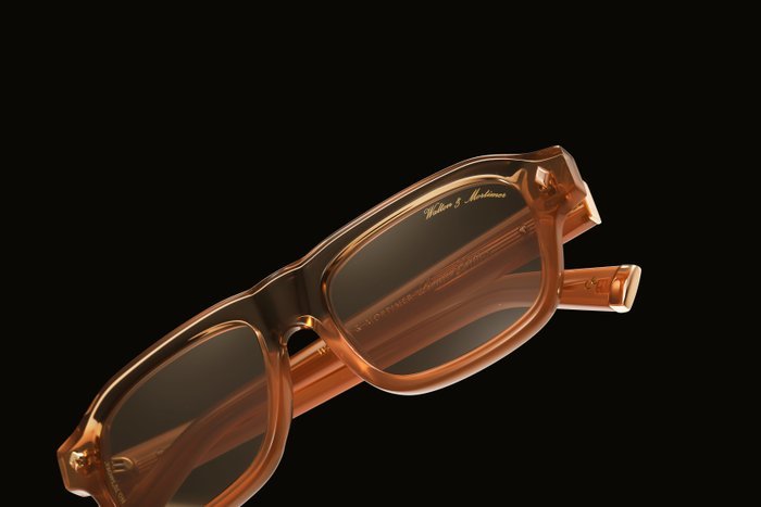 Handmade - Walton & Mortimer No.70 Codename: "SMOKE" Unit 14/99 "Onyx Ombre" - Sunglasses - Image 2