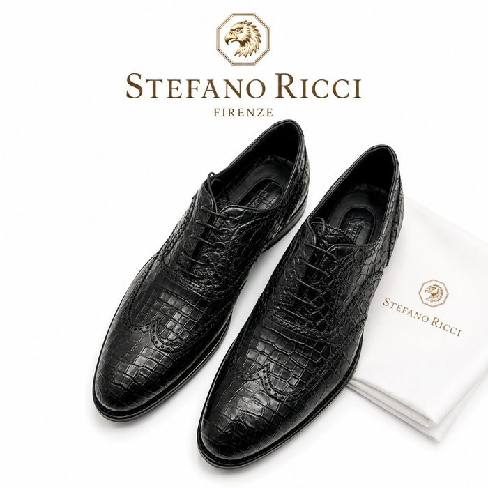 Stefano Ricci - Lace-up shoes - Size: EU 41 - New in box