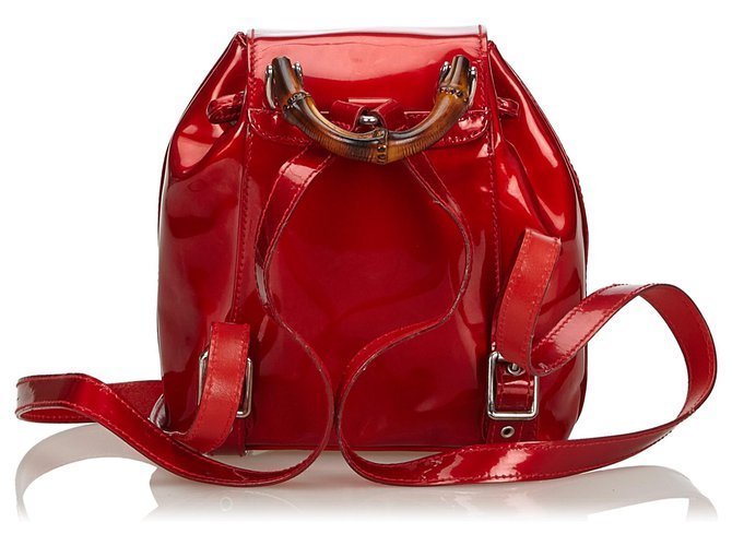 Gucci - Zainetto Vintage Rare Bambù - Backpack - Image 3