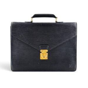 Louis Vuitton - Serviette Conseiller Epi Leather Noir Black M54422 - Briefcase