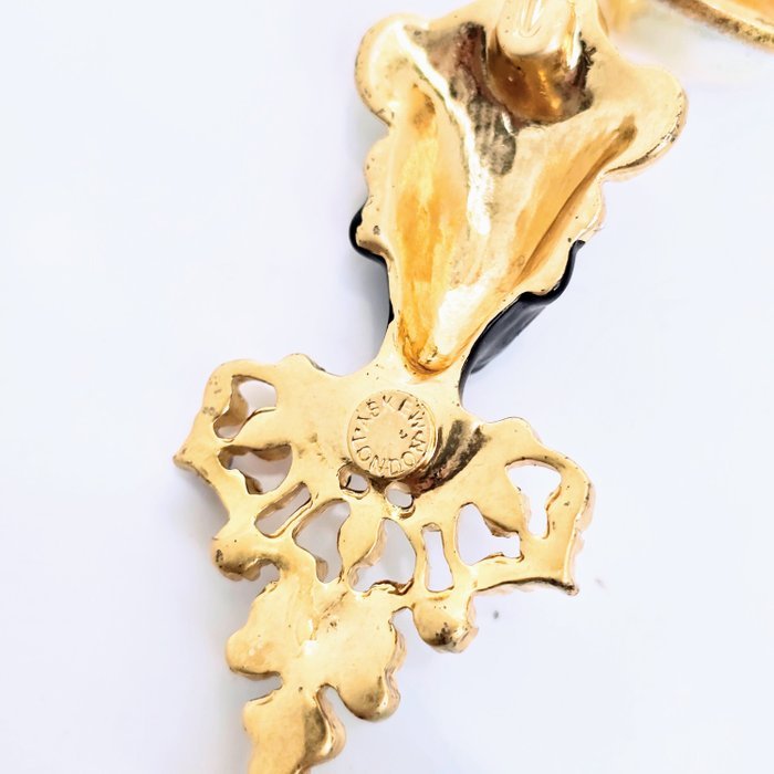 Other brand - Gold-plated - Earrings - Blackmoor exclusive - Image 6