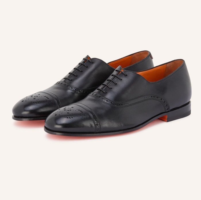 Santoni - Lace-up shoes - Size: EU 43 - Vintage - New in box - Image 5