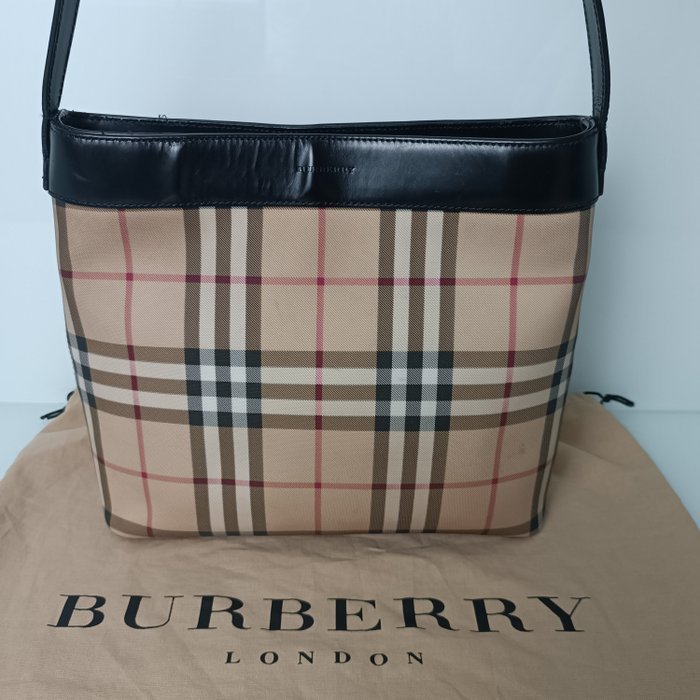 Burberry - Borsa a Spalla Burberry London in tela Haymarket Check - Handbag - Image 2