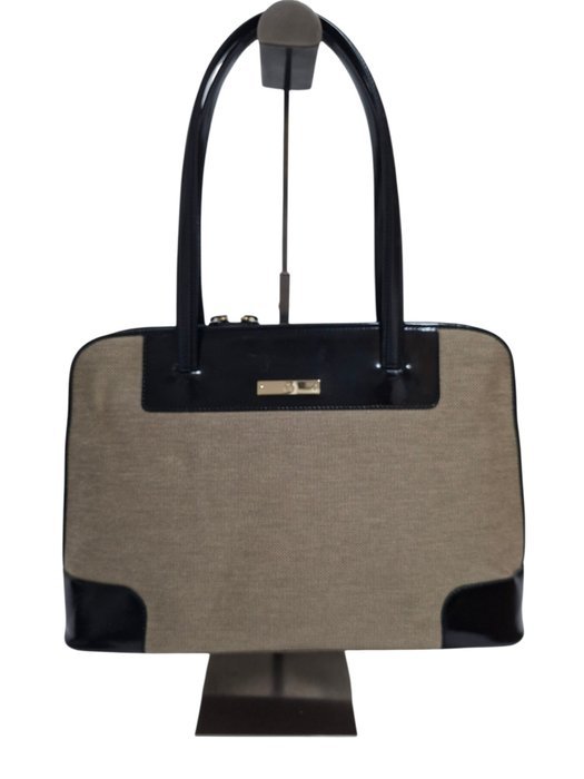 Gucci - Vintage Canvas Top Handle Shoulder Bag - Bag