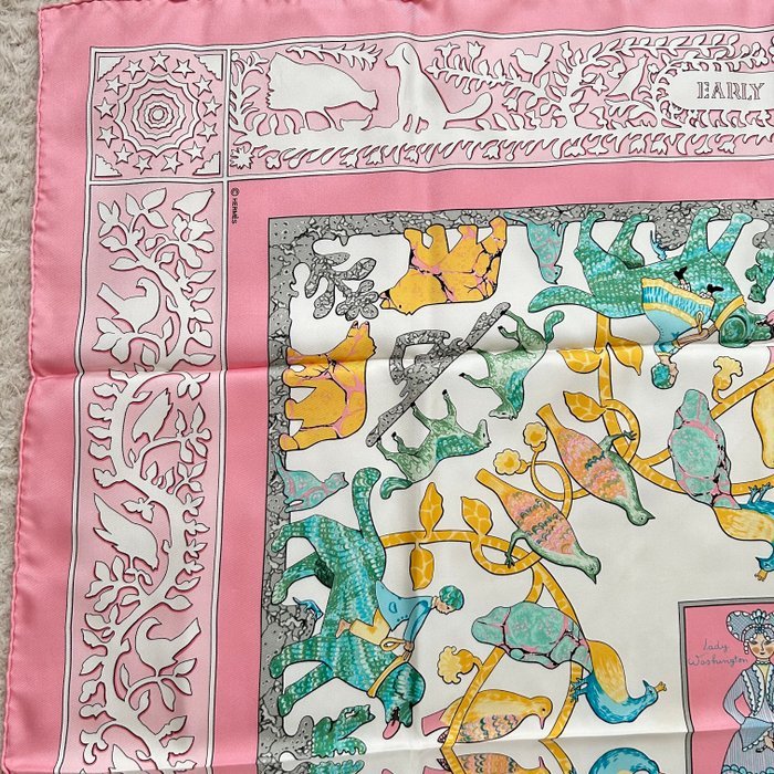 Hermès - EARLY AMERICA - Scarf - Image 2