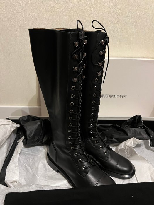 Emporio Armani - RRP 650 EUR - Boots - Size: EU 37 - New in box - Image 8