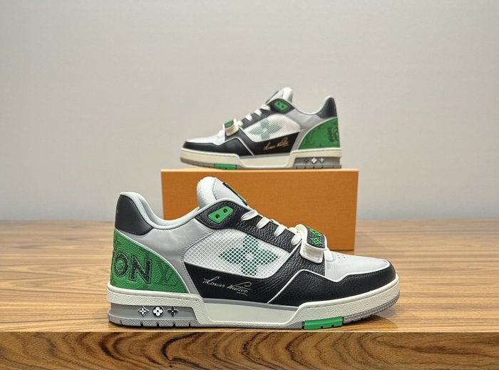 Louis Vuitton - LV Trainer Monogram Strap - Sneakers - Size: EU 43.5