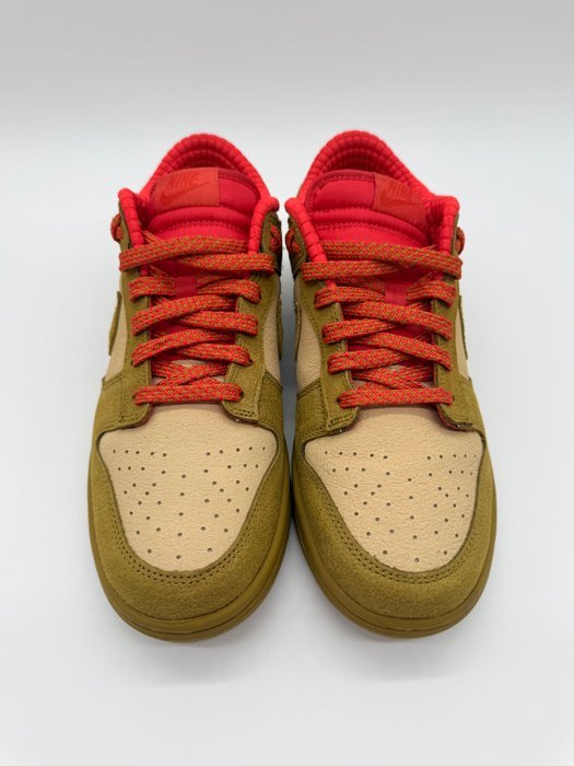 Nike - Nike Dunk Low Bronzine Sesame Picante Red - Sneakers - Size: EU 44.5 - Image 3