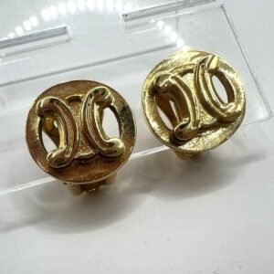 Céline - Gold-plated - Earrings - Triomphe