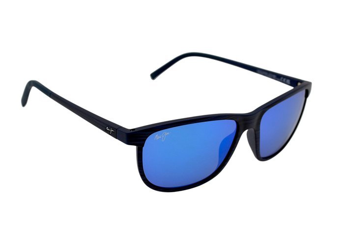 Other brand - MAUI JIM - Blue LELE KAWA Derk Navy Stripe - Blue POLARIZED Lenses - ML0811S-002 *New Sunglasses* - Sunglasses - Image 6
