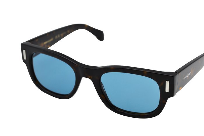 Salvatore Ferragamo - SF2064SE 242 - Rectangular Acetate Renew - Blue Lenses - *New* & Unusual - Sunglasses - Image 6