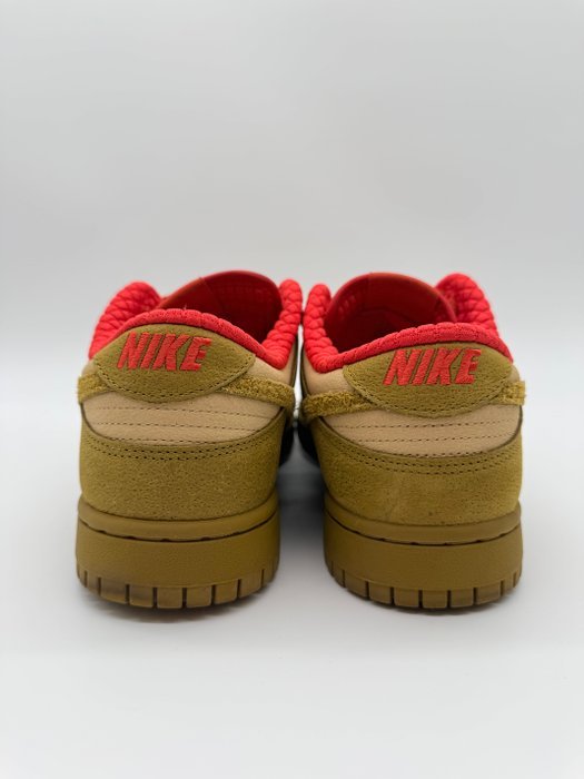 Nike - Nike Dunk Low Bronzine Sesame Picante Red - Sneakers - Size: EU 44.5 - Image 4