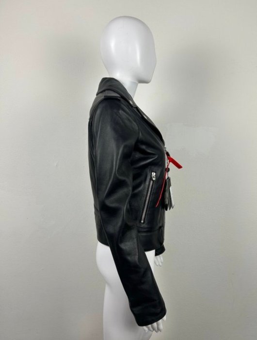 Philipp Plein - Biker Chiodo jacket - Retail €3850 - With Logo - Leather jacket - New with tags - Image 8
