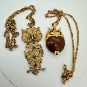 Other brand - Necklace - (2) Trifari & JJ