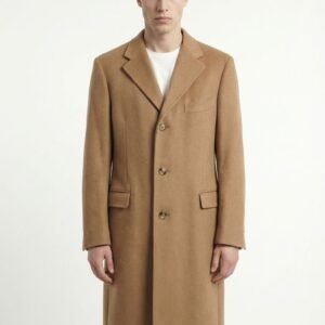 BARDELLI MILANO Camel Hair Classic Overcoat – Made in Italy – 50 IT - Coat - New with tags