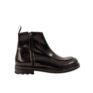TESTONI - 8 UK - 42 IT - "Arezzo" Ankle Boot Brush Off C. Cigar - Loafers - Size: EU 42 - New in box