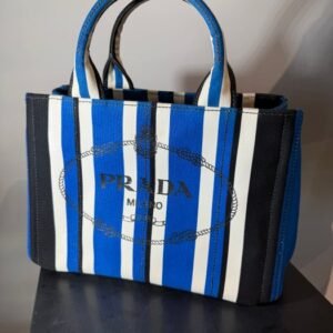 Prada - Canapa Righe - Handbag