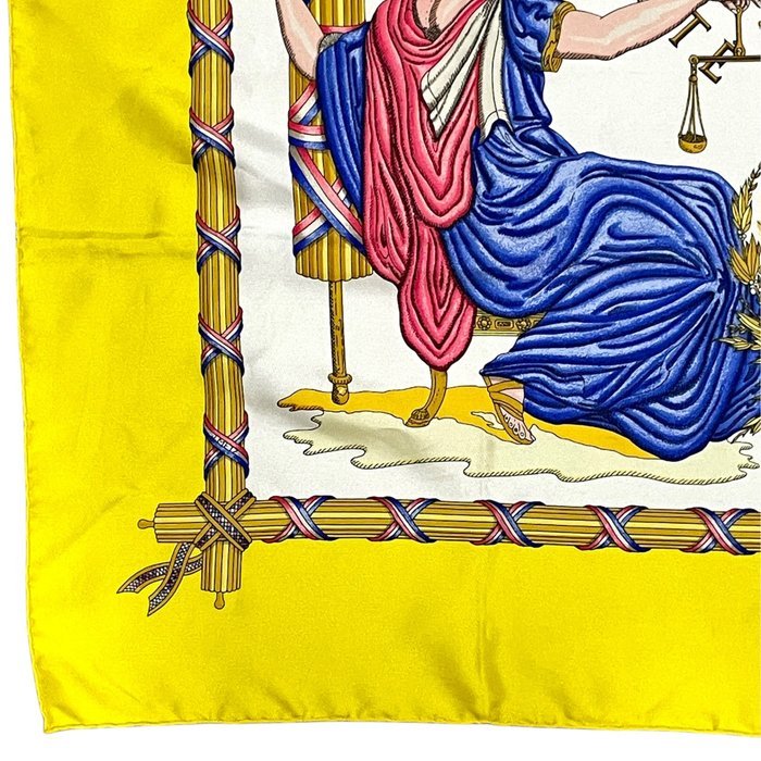 Hermès - 1789 - LIBERTE EGALITE FRATERNITE REPUBLIQUE FRANCAISE - Scarf - Image 6