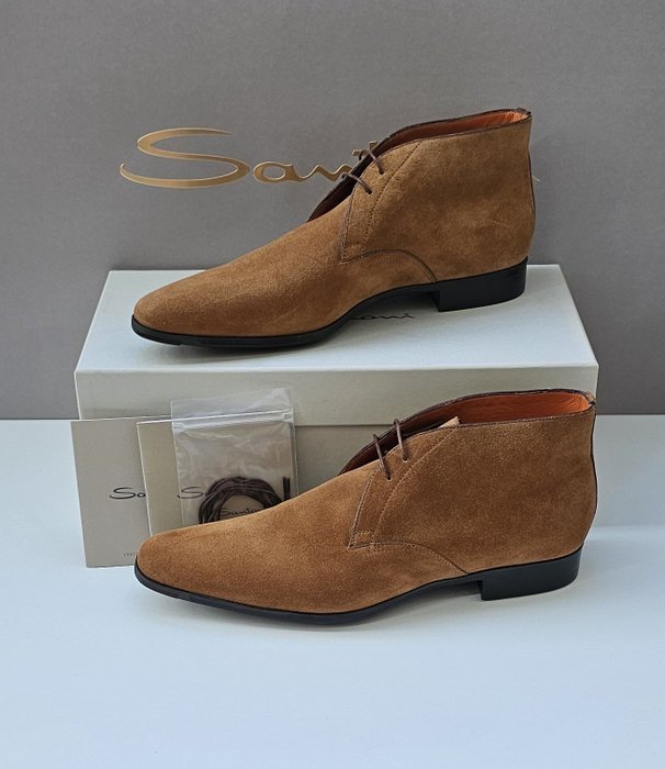 Santoni - Lace-up shoes - Size: EU 43, EU 43.5 - New in box - Image 2