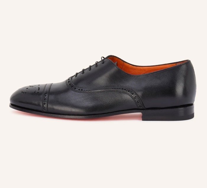 Santoni - Lace-up shoes - Size: EU 43 - Vintage - New in box - Image 4