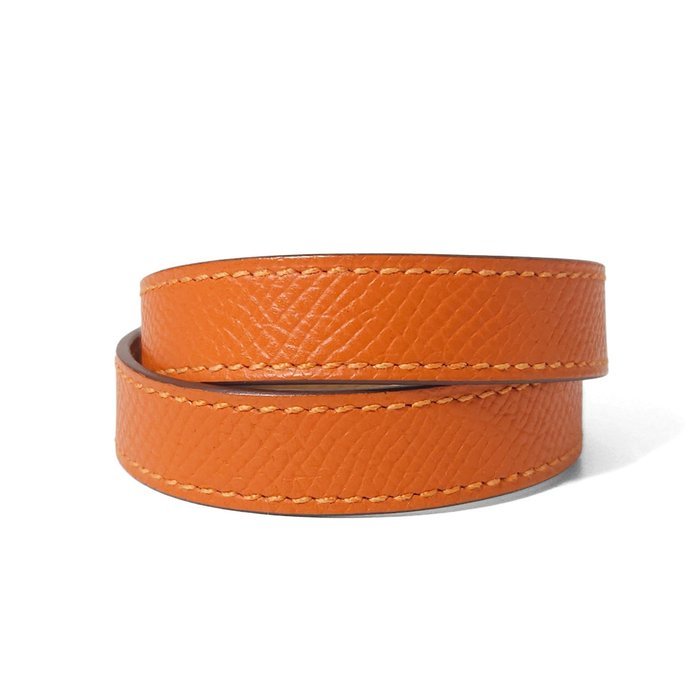 Hermès - Bracelet - Kelly Double Tour Gold-plated, Leather - Image 5