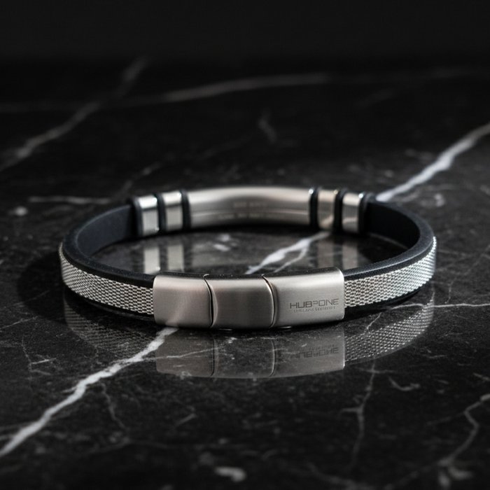 Other brand - 18 kt. - Steel, Yellow gold - Bracelet - Image 5