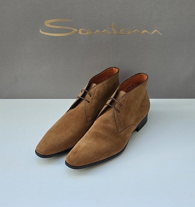 Santoni - Lace-up shoes - Size: EU 43, EU 43.5 - New in box - Image 5